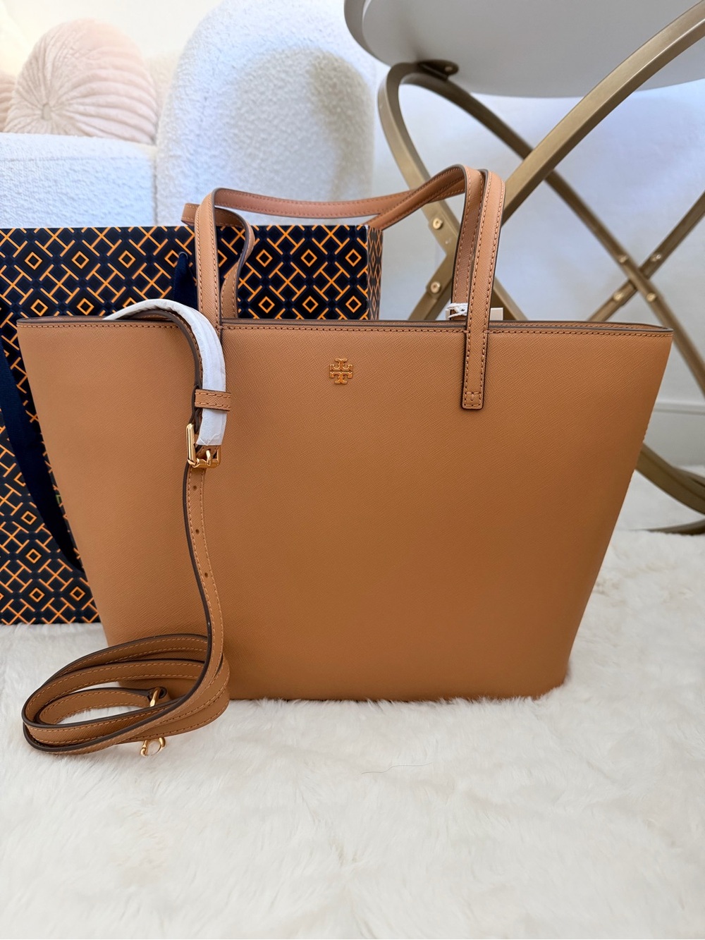 Tory Burch Leather Tote Bag